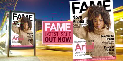 Arial Nova Font Poster 4